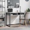 vidaXL Desk with Storage Grey Sonoma 100 x 50 x 75 cm Engineered Wood
