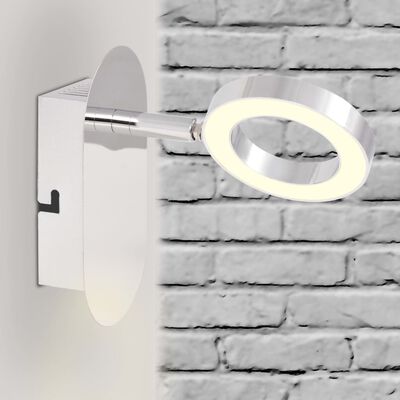 vidaXL LED Wall Lamp with 1 Light Warm White