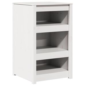 vidaXL Kitchen Cabinet MEPPEL White 55 x 55 x 92 cm Solid Pine Wood