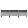 vidaXL TV Cabinet Concrete Grey 150x30x44.5 cm Engineered Wood