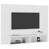 vidaXL Wall TV Cabinet White 120x23.5x90 cm Engineered Wood