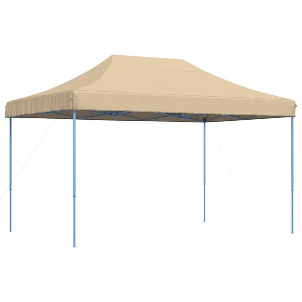 vidaXL Party Tent Folding Beige 292 x 440 x 315 cm Oxford Fabric