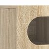 vidaXL TV Cabinet Sonoma Oak 100 x 35 x 40 cm Engineered Wood