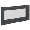 vidaXL Basement Window "RISOR" 100x50 cm Tilt&Turn DIN Left Anthracite
