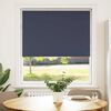 vidaXL Roller Blind Blackout Marine 100x175 cm Fabric Width 95.7 cm Polyester