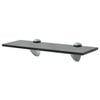 vidaXL Floating Shelf Glass 30x10 cm 8 mm
