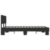 vidaXL Bed Frame without Mattress Black 120x200 cm