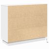 vidaXL LED Sideboard White 90 x 32 x 75 cm Engineered Wood