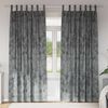 vidaXL Velvet Curtains with Curtains 2 pcs Grey 245 x 140 cm Velvet