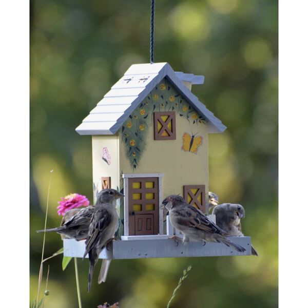 dobar Decorative Bird House "Summer" Multicolour