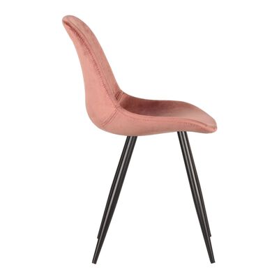 LABEL51 Dining Chairs 2 pcs Capri 46x56x88 cm Old Pink