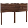vidaXL Live Edge Headboard ROSTOCK Dark Brown 150 cm Solid Acacia Wood