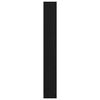 vidaXL Bookcase Black Oak 40x24x176 cm Engineered Wood