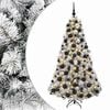 vidaXL Artificial Christmas Tree with Bauble 180 cm 300 LEDs