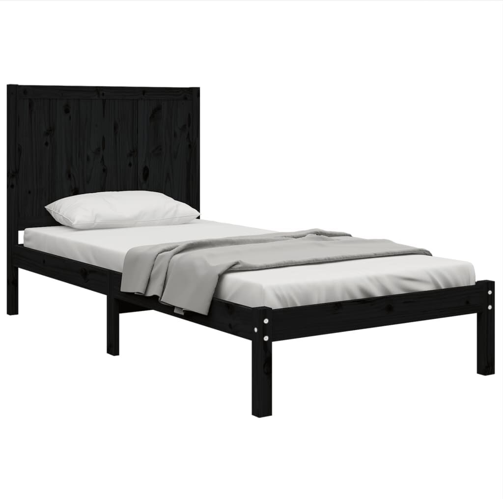 Black twin on sale bed ikea