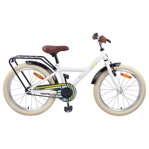 vidaXL Kids Bike 20'' for 6-11 Years Old White