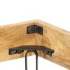 vidaXL Bed Frame without Mattress Solid Mango Wood 180x200 cm Super King