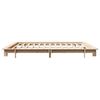 vidaXL Bed Frame without Mattress 160x200 cm Solid Wood Pine