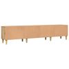 vidaXL TV Cabinet Artisan Oak 180x31.5x40 cm Engineered Wood