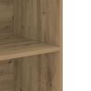 vidaXL Hanging Wall Cabinet Artisan Oak 69.5x32.5x90 cm