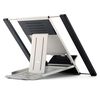 ErgoLine Notebook Stand Traveler 25x18x1 cm Silver and Black