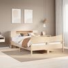 vidaXL Bed Frame without Mattress 160x200 cm Solid Wood Pine