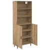 vidaXL Highboard Artisan Oak 69.5 x 34 x 180 cm