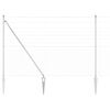 vidaXL Fence Post Galvanized 25 x 1.6 m Steel