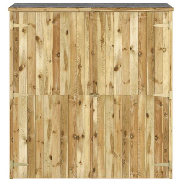 vidaXL Garden Tool Shed 163x50x171 cm Solid Wood Pine