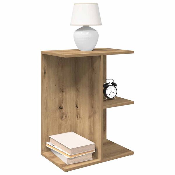 vidaXL Bedside Table Artisan Oak 46.5x29x61 cm Engineered Wood