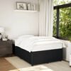 vidaXL Bed Frame without Mattress Black 120x190 cm Small Double Velvet