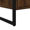 vidaXL TV Cabinet Smoke Oak 140 x 36 x 49.5 cm Engineered Wood