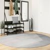 vidaXL Rug IZA Short Pile Scandinavian Look Grey &Oslash; 200 cm