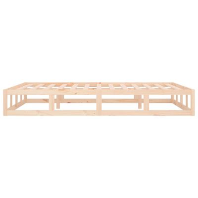 vidaXL Bed Frame 200x200 cm Solid Wood