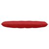 vidaXL Back Pillow Red 140 x 19 x 50 cm Fabric