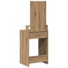 vidaXL Dressing Table Artisan Oak 50 x 41 x 140 cm Engineered Wood