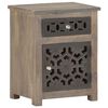 vidaXL Bedside Cabinet 40x30x50 cm Solid Mango Wood