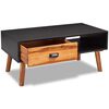 vidaXL Solid Acacia Wood Coffee Table 90x50x40 cm