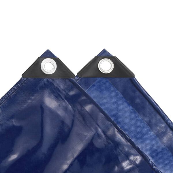 vidaXL Tarpaulin 650 g/m&sup2; 4x5 m Blue