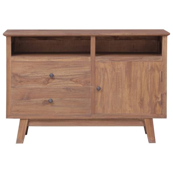 vidaXL Sideboard 100x30x68 cm Solid Teak Wood