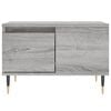 vidaXL Coffee Table Grey Sonoma 55x55x36.5 cm Engineered Wood