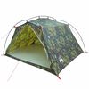 vidaXL Tunnel Tent 4-Person Camouflage 185T Polyester with PU Coating