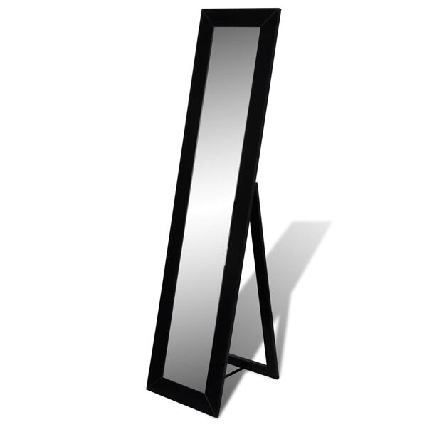 vidaXL Mirrors Black Glass