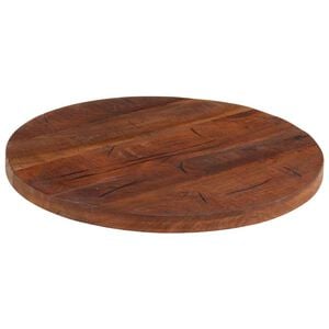 vidaXL Table Top &Oslash; 40x3.8 cm Round Solid Wood Reclaimed