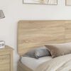 vidaXL Headboard with Headboard Sonoma Oak 200 cm Engineered wood