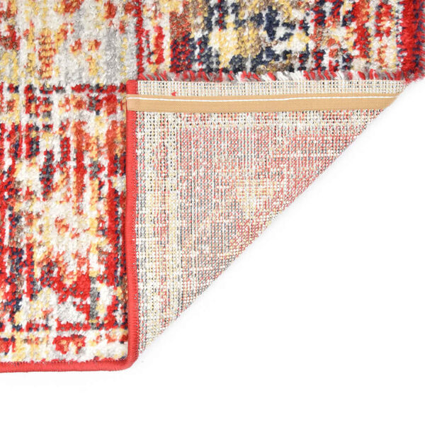 vidaXL Rug Red 160x230 cm PP