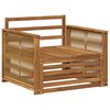 vidaXL Outdoor Middle Sofa Natural