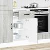 vidaXL Kitchen Base Cabinet Kalmar Grey Sonoma Engineered Wood