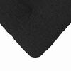 vidaXL Seat Cushions 4 pcs Black 45 x 45 x 12 cm Fabric