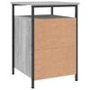 vidaXL Bedside Cabinet Grey Sonoma 40x42x60 cm Engineered Wood